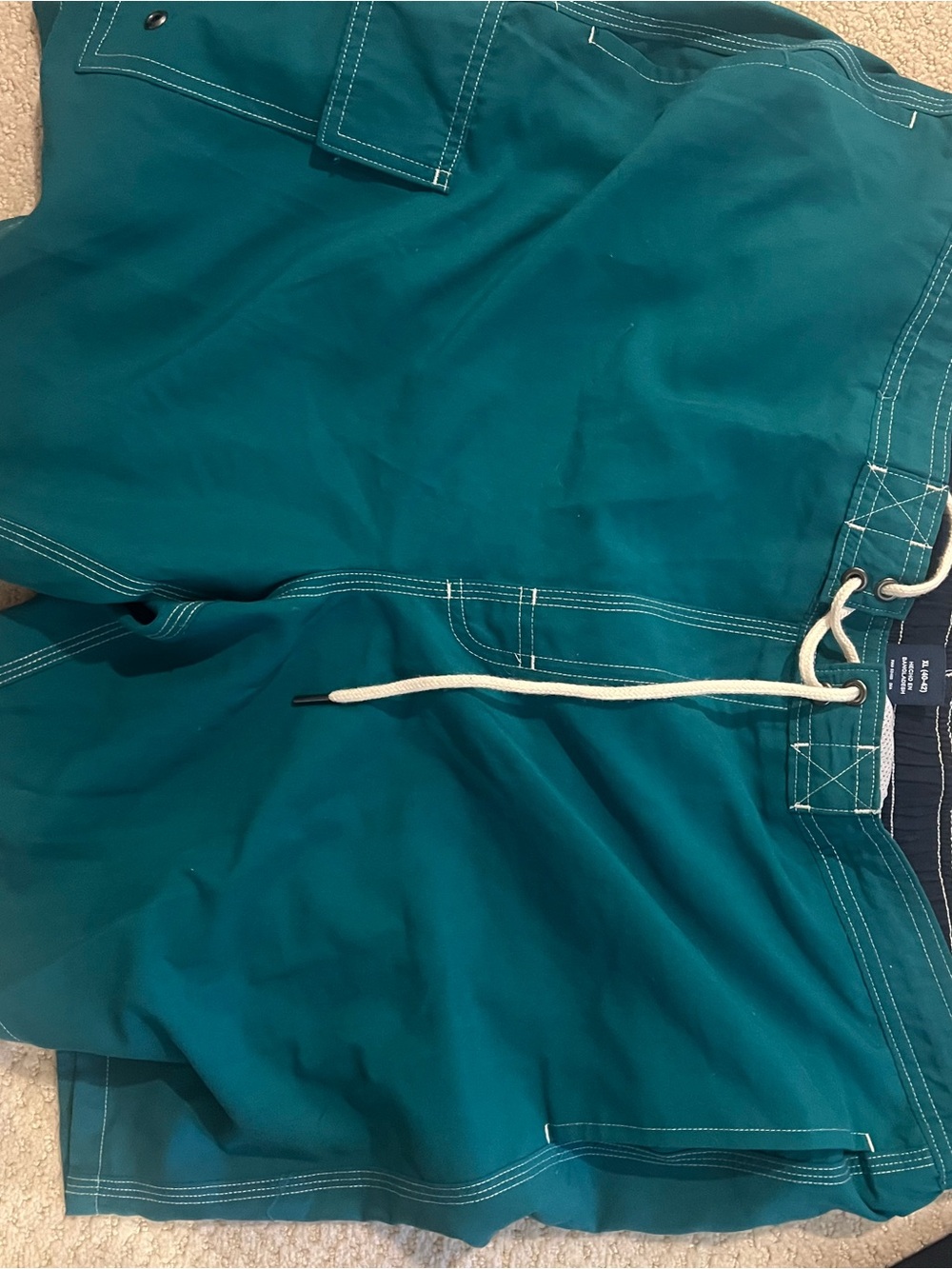Source Unknown Teal Men's Swim Trunks